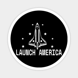 Launch America Magnet